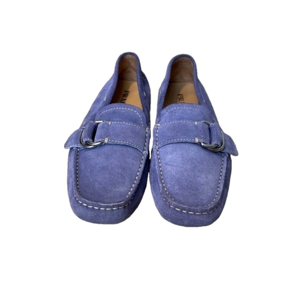 PRADA SUEDE LOAFERS - Picture 7 of 10